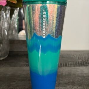 Starbucks Iridescent Blue Tumbler